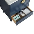 thumbnail image 5 of Venezian Collection - 24" Single Navy Blue Bathroom Vanity, - Brass Handles.&nbsp;, 5 of 9