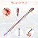 thumbnail image 2 of Unique Bargains Juego de empujador de cutículas de 3 piezas, herramienta removedora de cutículas de doble cabezal de acero inoxidable, herramientas de manicura y pedicura, 2 of 7