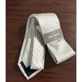 thumbnail image 5 of Michael Kors Men's Remson Pin Dot Tie Silver Necktie, 5 of 6