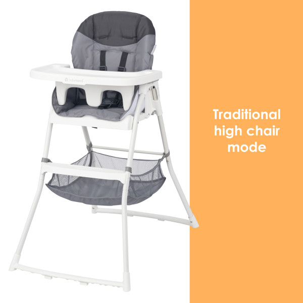Baby Trend Flat Fold High Chair - Stellar Grey