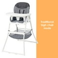 thumbnail image 4 of Baby Trend Flat Fold High Chair - Stellar Grey, 4 of 10