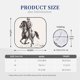 thumbnail image 3 of Fotbe Cowboy Ride A Horse Juego de 2 Piezas de Parasoles para Parabrisas | Bloqueador Solar para Auto | Accesorios Plegables para Protección Solar Interior-Large, 3 of 6