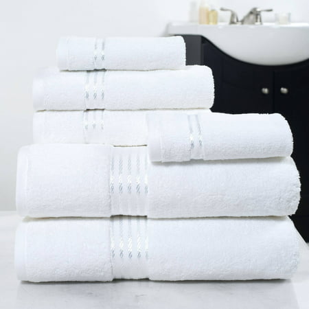 Somerset Home 100% Cotton Hotel 6-Piece Towel Set