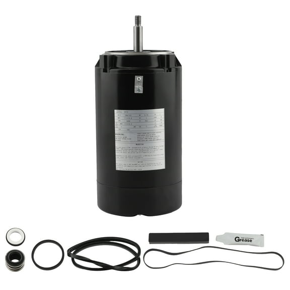 Maxpeedingrods Pool Pump Motor & Seal Replacement Kit For Hayward Super Pump UST1102 1 HP