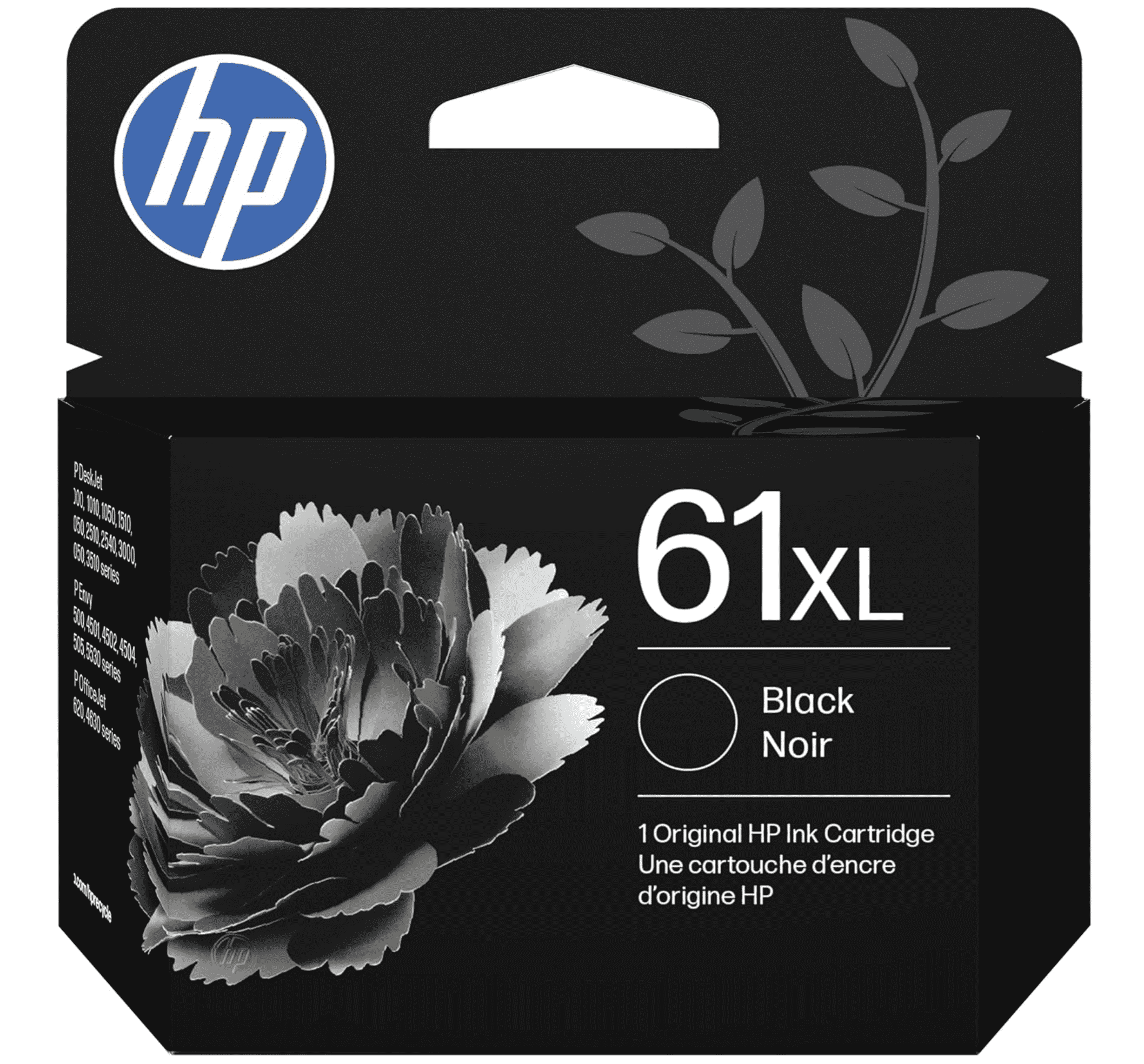 HP 62XL Black High-yield Ink Cartridge for Envy and OfficeJet