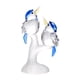 thumbnail image 4 of Escultura De Pájaro De Vidrio, Figura De Animal, Exhibición De Escritorio, Estatua De Pájaros En Rama, 4 of 9