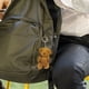 thumbnail image 4 of pstuiky Mini oso de juguete multicolor con pelo largo sombrero collar y accesorios, 4 of 5