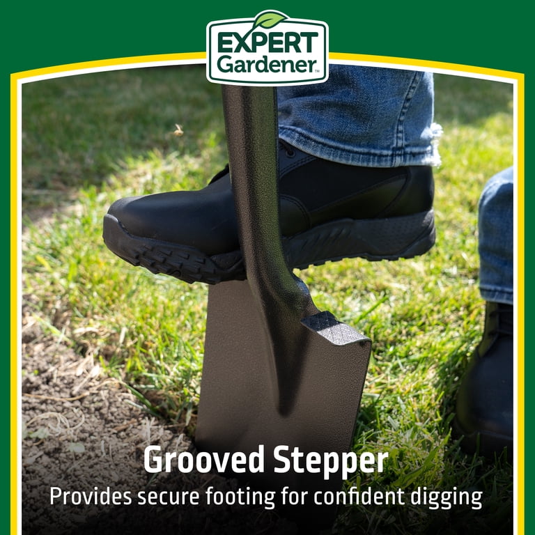 Expert Gardener Fiberglass D-Handle Garden Spade photo 2