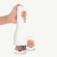 thumbnail image 3 of FinaMill USB Rechargeable Electric Pepper Mill Grinder with Spice Pod, Soft Cream, 3 of 3