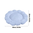 thumbnail image 3 of Dog Mattress | Thickened Plush Pet Bed with Pillow Border | Soft Washable Mat for Small Dogs Cats Rabbits Hamsters | Polyester-Filled, Non-Slip Bottom | 20x20 Inch | Pink Yellow Gray Blue | 1 Pack, 3 of 6