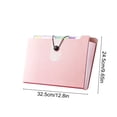 thumbnail image 2 of Expanding File Folder, 8 Pocket Accordion File Organizer, Large Capacity A4 Document Organizer with Snap Closure, Portable Plastic File Folder for School, Office, and Home Use, 2 of 7