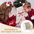 thumbnail image 4 of Cinta de malla con brillo Uxcell, cinta brillante para decoración de árboles de Navidad Champán, 4 of 7