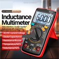 thumbnail image 2 of Inductance Digital Multimeters True RMS NCV Handheld 6000 Counts Tester AC/DC Votage Current Resistance Ohm Tool ,Widely Used, 2 of 4
