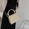 thumbnail image 2 of Bolso de mano de moda, pequeño bolso cuadrado, bolso de hombro informal de verano para el trabajo, bolso cruzado sencillo de nicho, bolso de mujer, 2 of 6