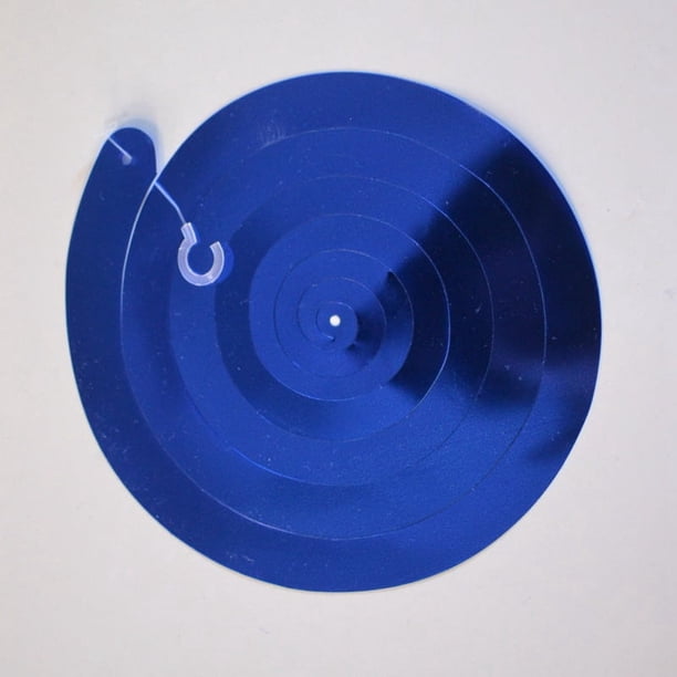 Paquete de 6 adornos en espiral de 70 cm, adornos en espiral de PVC, decoración de fiesta de cumpleaños, boda, lentejuelas