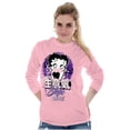 thumbnail image 2 of Betty Boop Hashtag Sassy Style Women Plus Size Long Sleeve Tee Brisco Brands 4X, 2 of 6