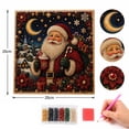 thumbnail image 5 of Christmas Pearl Art DIY Kit, Santa Painting Set with Frame, Creative Bead Art Craft Supplies, Holiday Home Wall Decor Project for Adults, 5 of 5