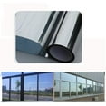 thumbnail image 2 of Stoneway Reflective Privacy Window Film, One Way Mirror Film Nont Self-Adhesive Heat Control Window Tint PVC Sun UV Blocking, 2 of 8