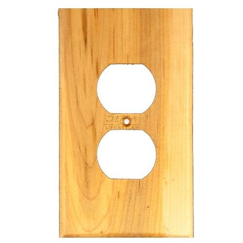Traditional   1 Toggle   Natural Maple (Single Switch)