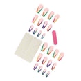 thumbnail image 4 of Xihbxyly Kit de Decoración de Uñas, 24 Uñas Postizas de Colores, Puntas Adhesivas de Fácil Aplicación, Material Abs Duradero, Ideal para Bricolaje En Casa, Regalo Perfecto para Amantes de Las Uñas., 4 of 7