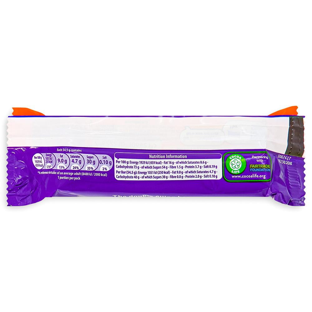 Cadbury Double Decker Chocolate Bar 54.5G (Pack of 10)