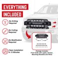 thumbnail image 3 of AMERICAN MODIFIED Armor Grille Compatible with 2018-2020 Ford F150, Glossy Black, 3 of 11