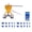 as picture shows2, variant on Car Body Sheet Metal Paintless Dent Plastic Puller Kit Auto Hail Pit Removal Repair Tools Hot Multiple Sizes Suction Cup Set