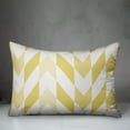 thumbnail image 3 of Creative Products Yellow Geo Chevron 14x20 Indoor / Outdoor Pillow, 3 of 3