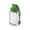 Green, variant on LIERTOUR Bear Shaped Salad Jar, Cute Plastic Food Storage Bottle with Markings for Kitchen And Home Organizer, Simple Portable Container for Meal Prep And Storage Brown