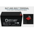 thumbnail image 4 of 12V 9AH NB SLA Replacement Battery Compatible with Generac Generators 005939-0 - 10 Pack, 4 of 6