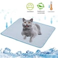 thumbnail image 5 of Pet Cooling Mat, Summer Dog Cooling Mat Washable Self Cool Pad for Small Dogs and Cats, Portable Breathable Pet Sleeping Pad for Crate, Bed, Indoor & Outdoor Floor, 5 of 8