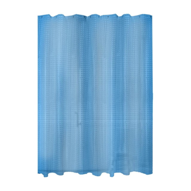Feltree Clear PEVA Shower Curtain Liner with Weighted Magnets, Frosted Waterproof Design for Bathrooms, PVC-Free and Rustproof