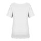 thumbnail image 4 of Fiudx Ofertas Flash Artículos En Oferta Top de Manga Corta con Cuello de Color Liso para Mujer Top con Cuello de Manga Corta, 4 of 6