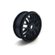 thumbnail image 3 of 4 de rueda negras con agarre fuerte 1/10 1:10 para Zulema Llantas de rueda de coche RC, 3 of 5