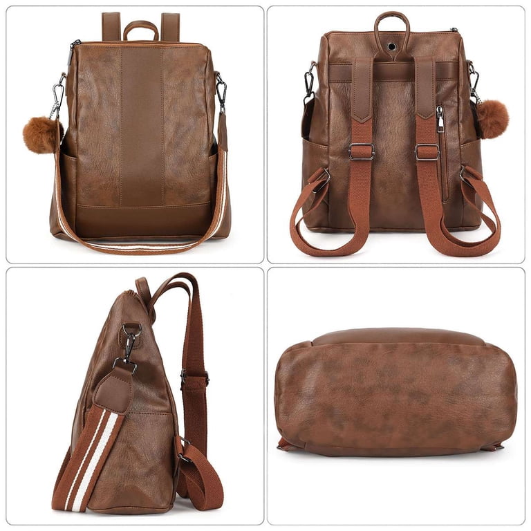 Spencer Backpack Purse for Women PU Leather Travel Bag  display picture 2