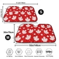 thumbnail image 7 of Lsque Maple Leaves Car Windshield Sun Shade | Accordion Folding Style Auto Shade for Car Truck SUV Van | Blocks UV Rays Sun Visor Protector | Small, 7 of 7