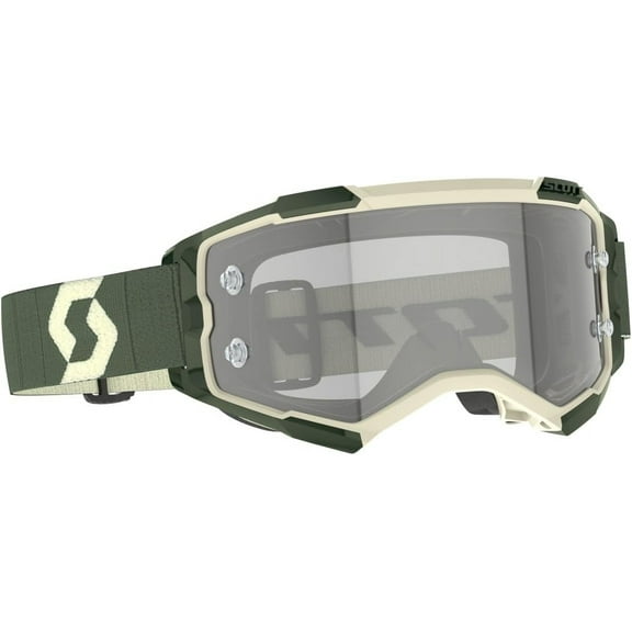 SCOTT Fury LS Goggle - Kaki Green - Light Sensitive - Gray 272827-6312327
