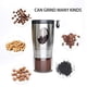thumbnail image 4 of Molinillo de café Manual, molinillo portátil de acero inoxidable de grano de café con rebabas cónicas de cerámica ajustables para el hogar, la Oficina Macarena Molinillo de café manual, 4 of 7