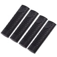 thumbnail image 3 of EeaseMX 4pcs Silicona Pot Handle Holder Cubierta resistente al calor antideslizante Potholder Handle Sleeve (Negro), 3 of 7