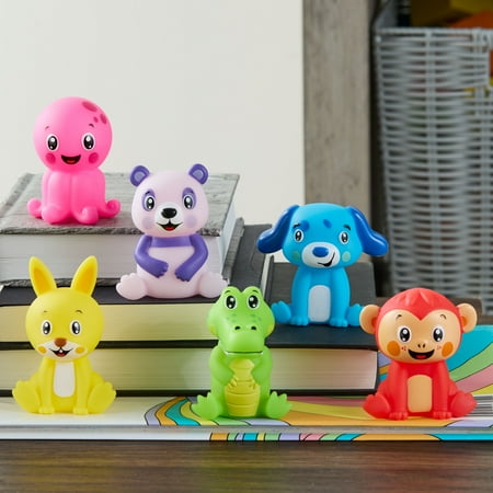 Spark Create Imagine 6-Piece Plastic Animal Figure Child’s Play Set