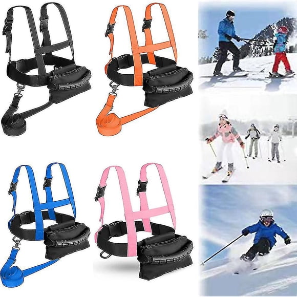 Kids Ski Harness - Ski Safety Shoulder Strap - Ski Training Safety Leash Pink by Bebetter_Special Gift