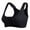 Black Bra for Women, variant on Women's Full Figure Front Closure Wirefree Back Support Posture Bra, Prevent Humpback Chest Breast Support Bra White M