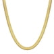 thumbnail image 1 of Chapado en Oro Cadena de Hueso Collar de la Mujer Collar de moda para las mujeres, 1 of 5