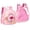 Pink2, variant on Lightweight Space Backpack with Padded Straps and Zipper for Daily Use