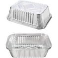 thumbnail image 4 of Heavy Duty Thicker Aluminum Foil Pans Disposable Food Containers with Lids, 4 of 4