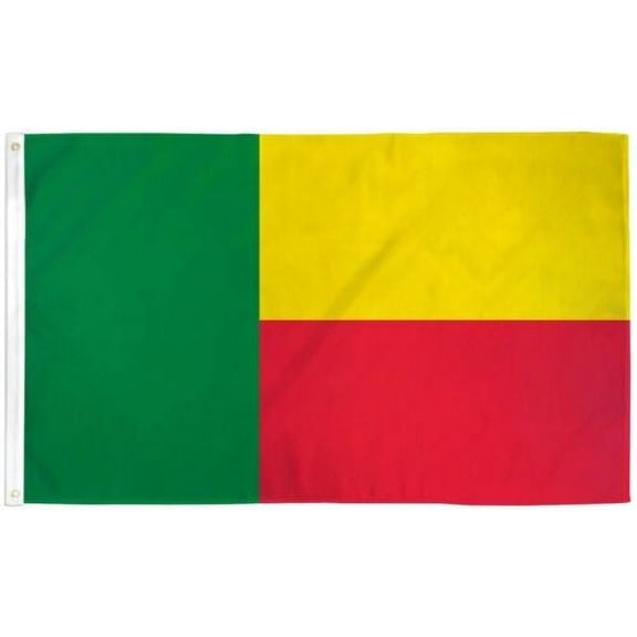 3x5 Benin Flag 3'x5' Banner Brass Grommets fade resistant premium