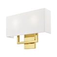 thumbnail image 2 of Livex Lighting - Pierson - 2 Light ADA Wall Sconce in Contemporary Style - 16, 2 of 10