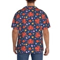 thumbnail image 3 of Kdxio Men's Hawaiian Shirt for Men Short Sleeve Shirt Sea Animals Summer Casual Holiday Beach Button Down T-Shirts, 3 of 5