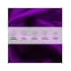 thumbnail image 2 of Calceta Larga Medieta Rayada Algodón Moda Mujer 3 Piezas Violeta Unitalla, 2 of 5