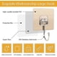 thumbnail image 3 of Transparent Self-adhesive Hooks Pack Of 10 Waterproof Adhesive Hooks Towel Hooks Gift, 3 of 5